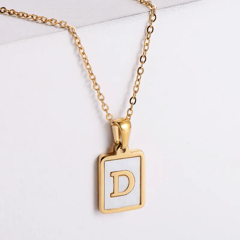 Integrity Letter Necklace