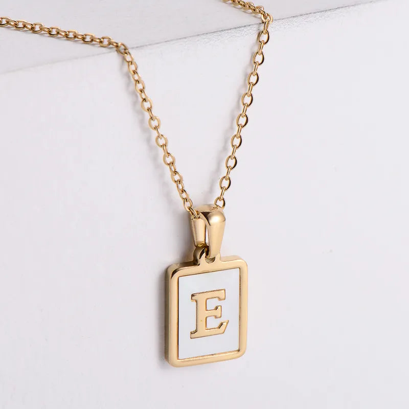 Integrity Letter Necklace