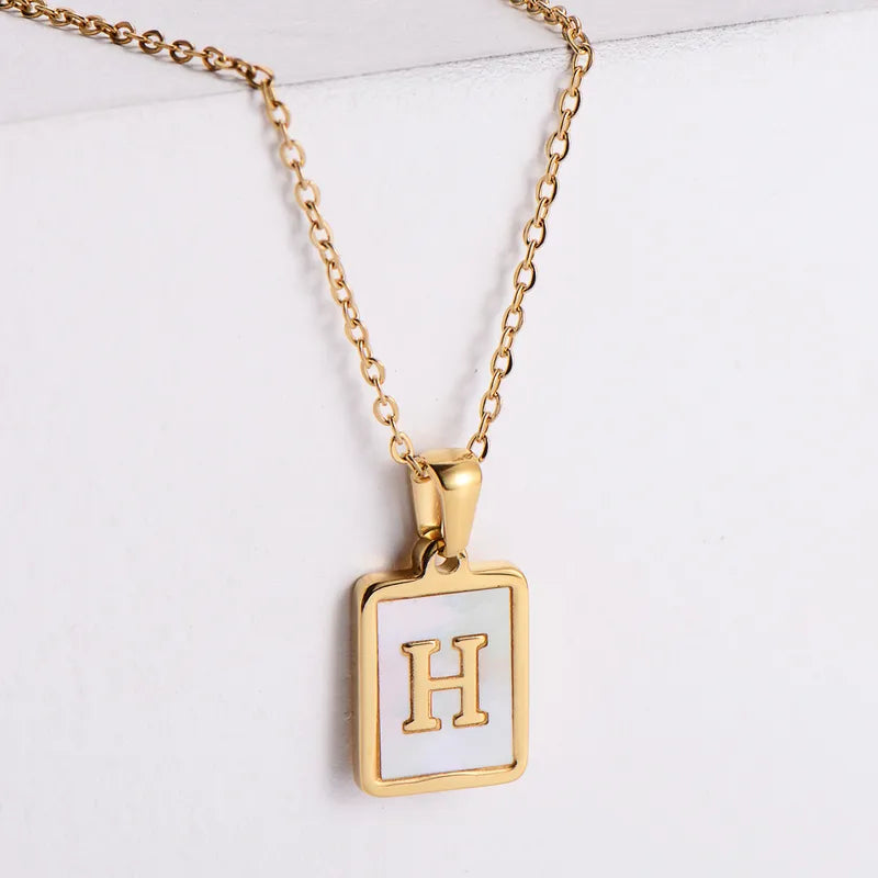 Integrity Letter Necklace