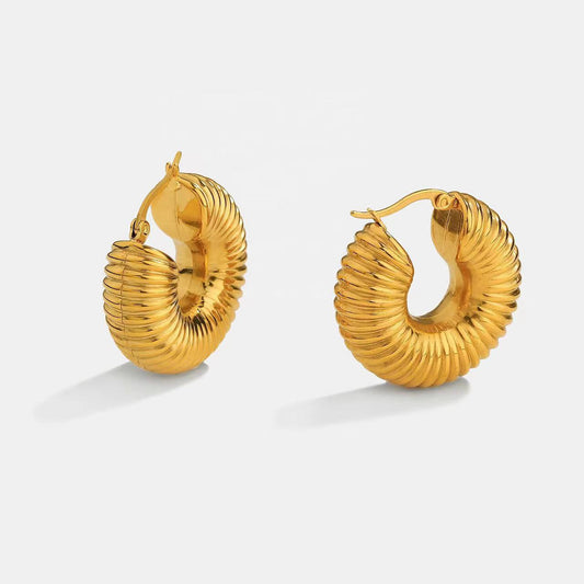 Rotate Hoop Earrings