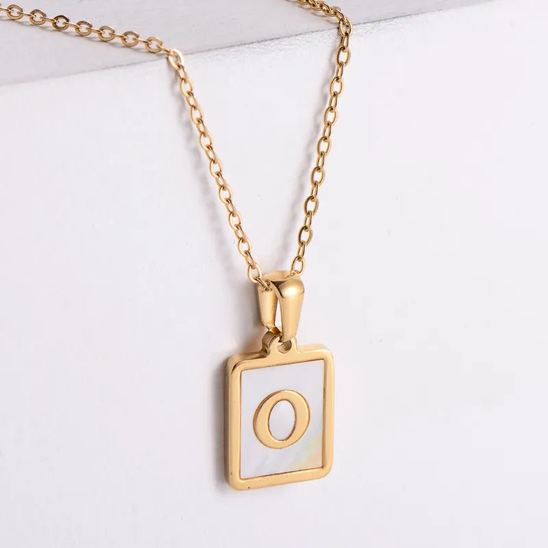 Integrity Letter Necklace