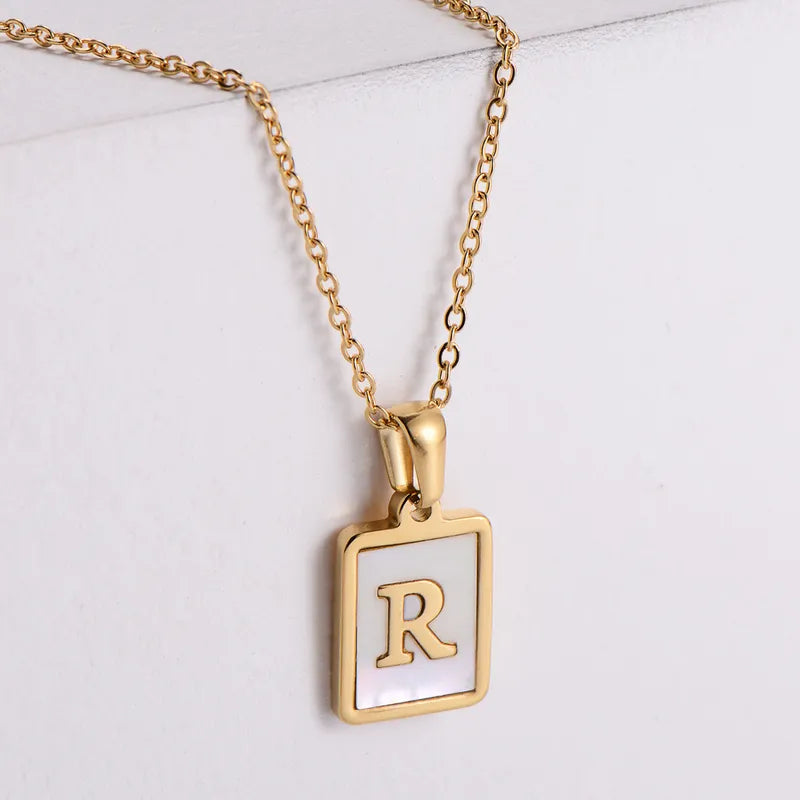 Integrity Letter Necklace